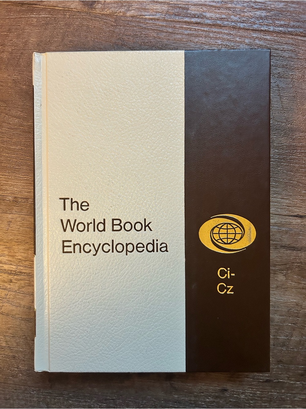 The World Book Encyclopedia Ci-Cz Volume 4 from 1974 hardcover
